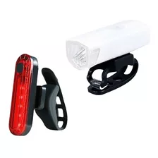 Kit Luces Trasera Y Delantera Para Bicicleta Recargables Led