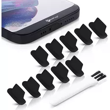 Portplugs Tapones Antipolvo Paquete De 10 Diseño Plano