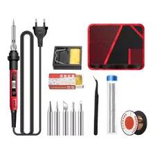 Kit De Ferro De Solda Aneng 12pcs Mini Ferros De Solda Elétr