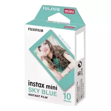 Filme Fujifilm Instax Mini Sky Blue - 10 Poses