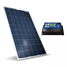 Painel Placa Solar Fotovoltaico 60w + Controlador Com Nf