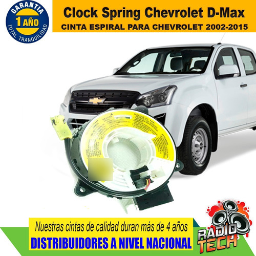 Cinta Espiral Clock Spring Chevrolet Dmax  D-max Airbag