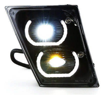 For 04-18 Volvo Vn Vnl 300 400 740 Dual Led Halo Projector Foto 3