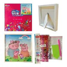 Pintura Diamante Diy 5d - Peppa Pig