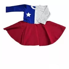 Traje Vestido Bandera Nacional