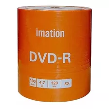 Dvd-r Imation O Memorex Estampado X100 