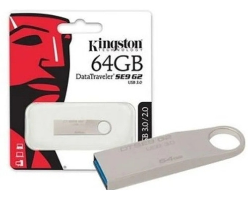 Memoria Usb Flash Kingston 64gb Datatraveler 3.0 Pen Drive 