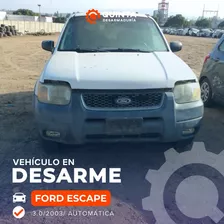 En Desarme Ford Escape 