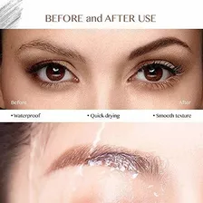 Gel De Cejas Impermeable Para Tintas De Maquillaje De Larga 