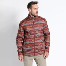 Polar Hombre Queulat Full Zip Kannu Rojo