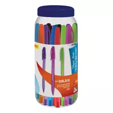 Boligrafo Inkjoy 100st Paper Mate Surtidos Canister X40 Color De La Tinta Multicolor Color Del Exterior Multicolor