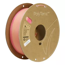 Polymaker Filamento Pla Mate De 0.069 In, Resorte, Rosa Mult