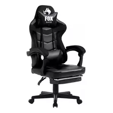 Cadeira Gamer Fox Nordic Confort Preto Apoio Para Os Pés