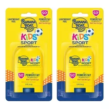 Kit 2 Protetor Solar Infantil Banana Boat Kids Stick Spf50+