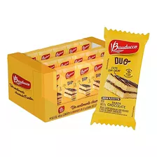 2 Cx Mini Bolo Chocolate Bauducco Duo - Bolinho Recheado 