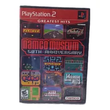 Playstation 2 Jogo Namco Museum 50th Anniversary Novo Lacrad