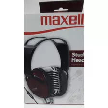 Audífonos C/ Micrófono Maxell Studio Cable 1.8m Ajustable3.5