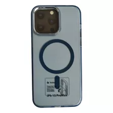 Estuche Para iPhone 15 Pro Max Magnético Magsafe Best Azul