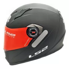 Capacete Para Moto Integral Ls2 Ff358 Ff358 Matt Black Monocolor Tamanho M 