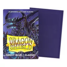 Folios Cartas X60 Jpn Dragon Shield Night Blue Classic