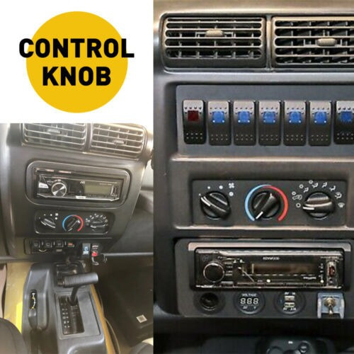 Oxilam Control Knobs Audio Radio For 1999-2003 Dodge Ram/ Mb Foto 8
