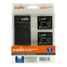 Jupio Pair Of Dmw-blg10 Batteries And Usb Single Charger Val