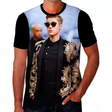 Camisa Camiseta Justin Bieber Álbum Show Música Envio Hj 18