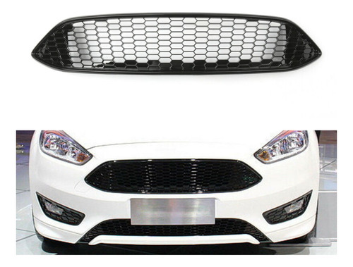 Parrilla De Parachoques Delantero Para Ford Focus Abs Gloss Foto 6