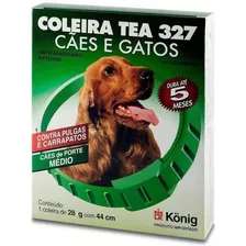 Kit Coleira Tea Pequeno Medio E Grande 3 Coleiras