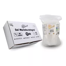 Sal Marinho Integral Sem Iodo 100% Natural Moido 1kg Puro