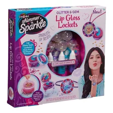 Kit Cra-z-art Glitter & Gem Lip Gloss Locket