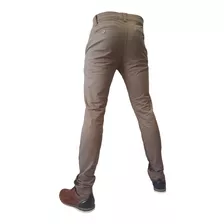 Pantalon En Dril Licrado Para Hombre 