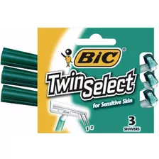 Bic Bic Twin Select Piel Sensible - 3 Ct.