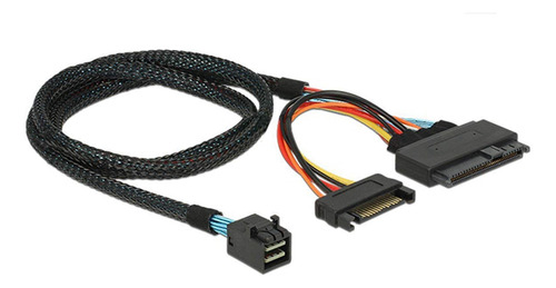 Cable Integrado De 12 G Mini Sas Hd A U.2, Sff-8643 A Sff-86 Foto 6