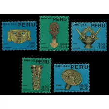 Artesanías En Oro - Cultura Chimú - Perú - Serie Mint 