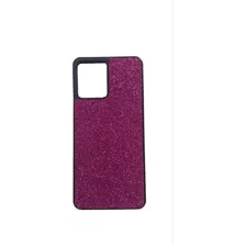 Funda Silicona Flexible Brillo Purpurina Para Samsung A03