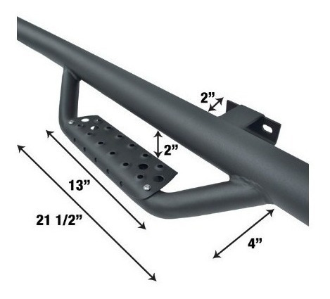 Estribos Dominator D2 Sidesteps Ford F-150 15-20 Super Cab Foto 3