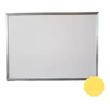 Lousa Quadro Branco Moldura De Aluminio 70x50 Não Magnetico