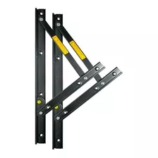 Max Ar Fermax 90cm Preto Reforçado 32kg (braço Janela)