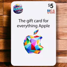 Itunes Apple 5 Usd Región Usa (entrega Inmediata)