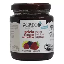 Kit 2x: Geleia Frutas Vermelhas Orgânica Sem Adição Açúcar