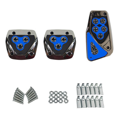 Conjunto De Almofadas Para Pedal De Engrenagem Manual Azul