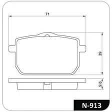 Pastilla Moto Yamaha Dtz, Tdr 180 88-92