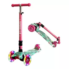 Monopatín De Pie Scooter Italy Graffiti Graffiti Turquesa Aqua Para Niños