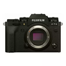Fujifilm X-t4 Cuerpo De Cámara Sin Espejo, Color Negro