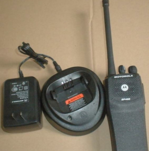 4 Radios Motorola Ep450 Uhf 450-480sincronizados Entre Si  Foto 3