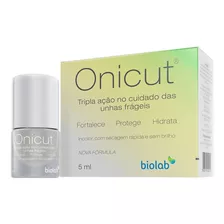 Onicut Biolab Gel Fortalecedor De Unhas Com 5ml