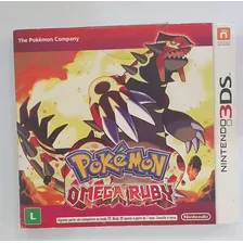 Jogo Nintendo 3ds Pokémon Ômega Ruby Nacional C/ Luva