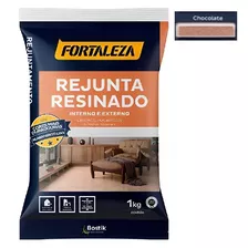 Rejunte Resinado P/ Porcelanatos Fortaleza 1kg- Chocolate