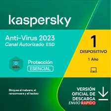 Kaspersky Antivirus 1 Pc 1 Año